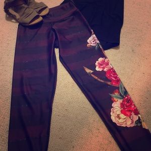 Jiva Activewear Full Length Yoga Pants